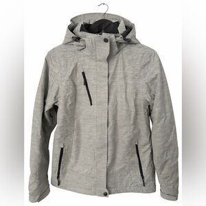 Mountain Warehouse Extreme Snow Ski Jacket S Gray Waterproof